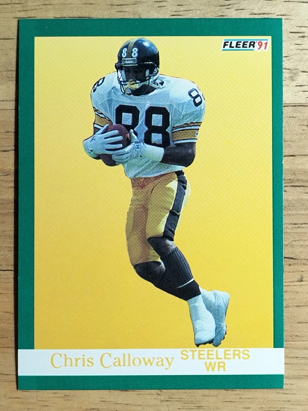 1991 Fleer #157 Chris Calloway