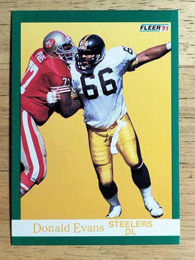 1991 Fleer #158 Donald Evans