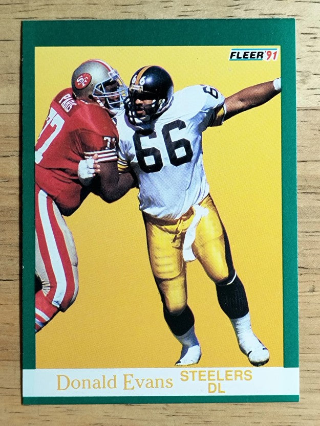 1991 Fleer #158 Donald Evans