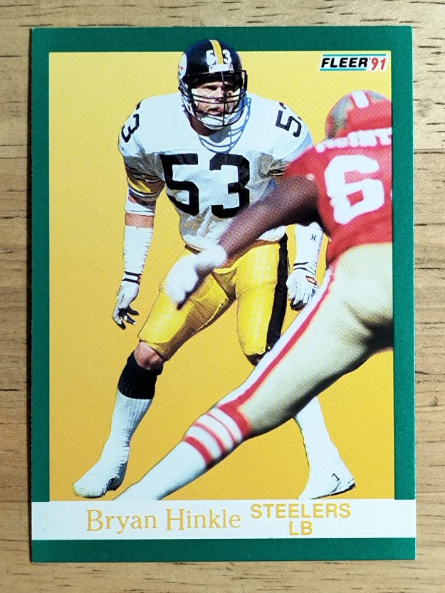 1991 Fleer #160 Bryan Hinkle