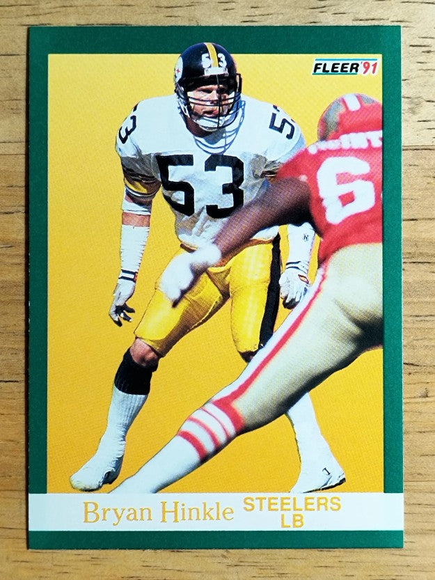 1991 Fleer #160 Bryan Hinkle
