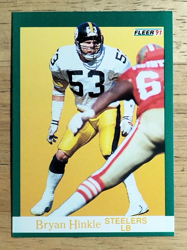 1991 Fleer #160 Bryan Hinkle