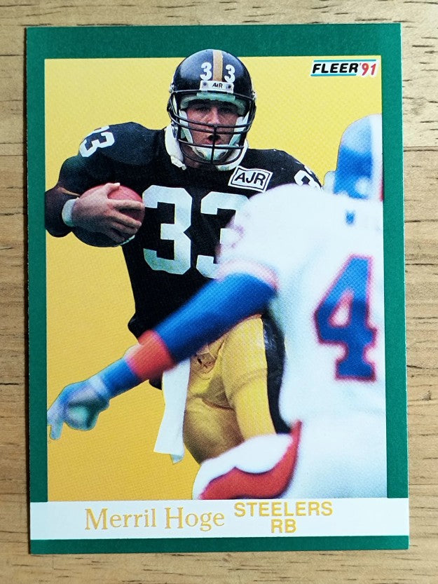 1991 Fleer #161 Merril Hoge