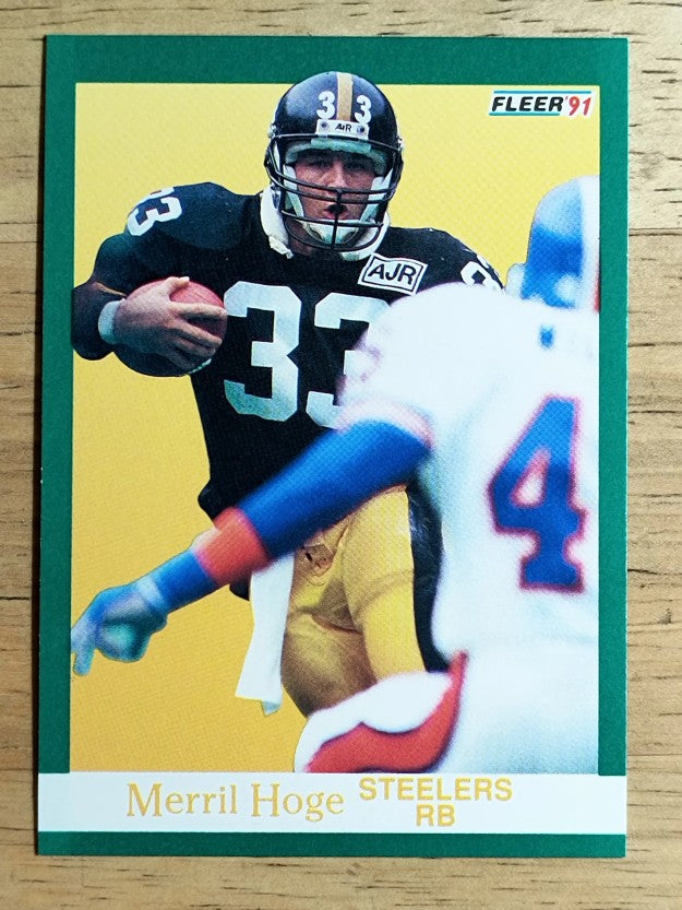 1991 Fleer #161 Merril Hoge