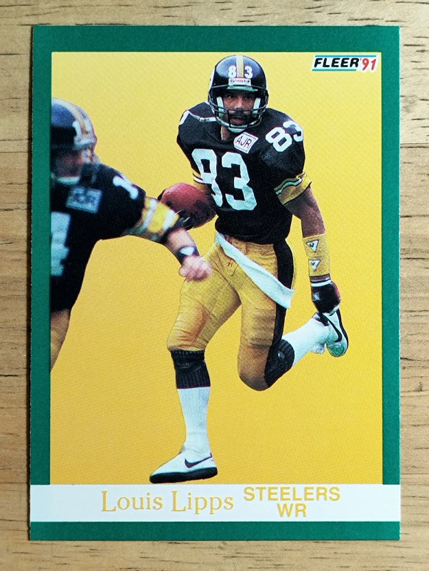 1991 Fleer #163 Louis Lipps