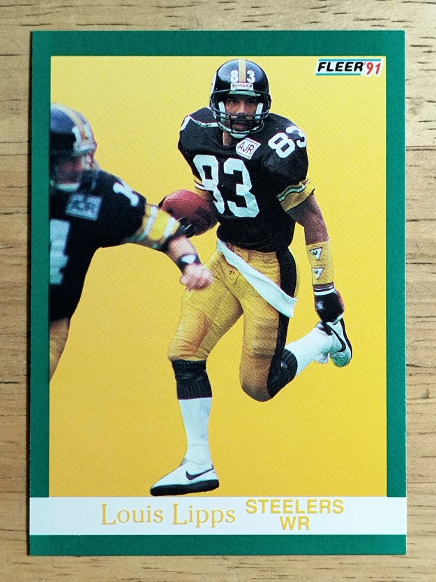 1991 Fleer #163 Louis Lipps