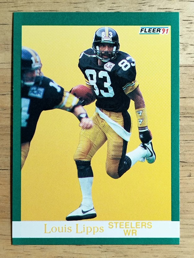 1991 Fleer #163 Louis Lipps