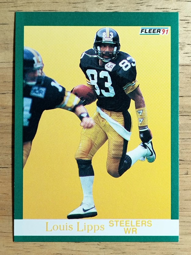 1991 Fleer #163 Louis Lipps