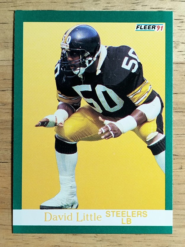 1991 Fleer #164 David Little