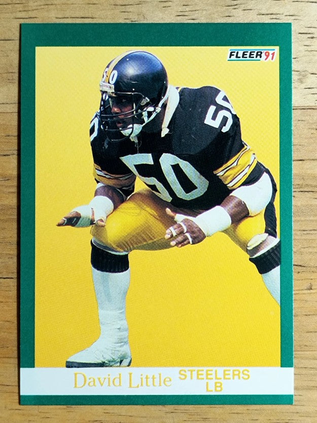 1991 Fleer #164 David Little