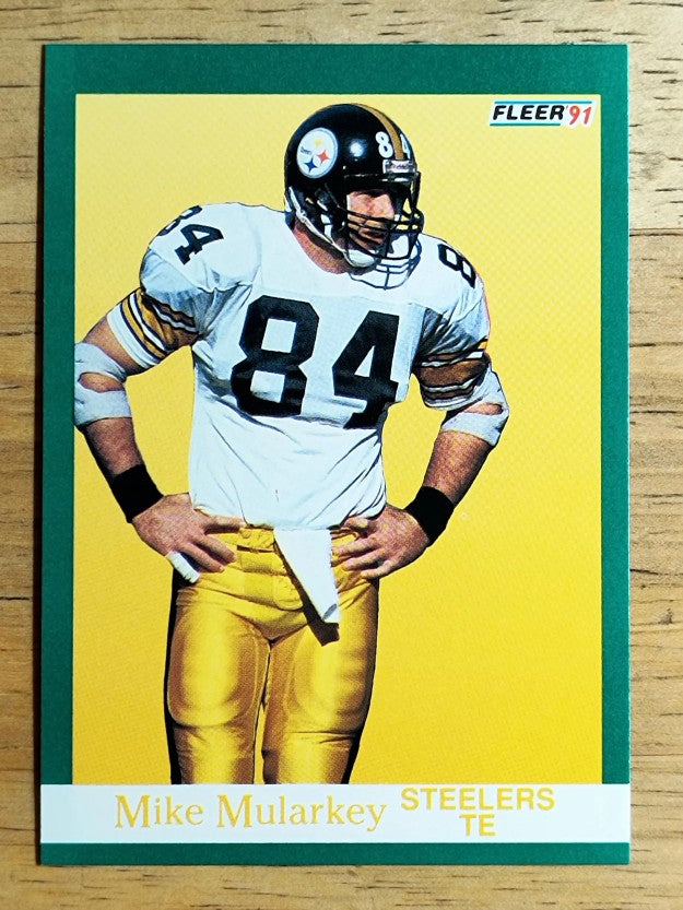 1991 Fleer #165 Mike Mularkey