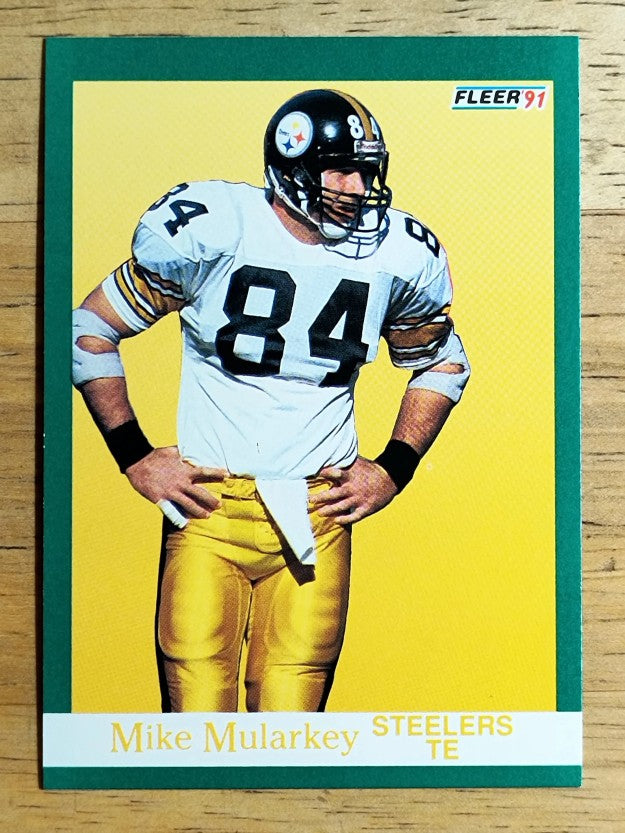 1991 Fleer #165 Mike Mularkey