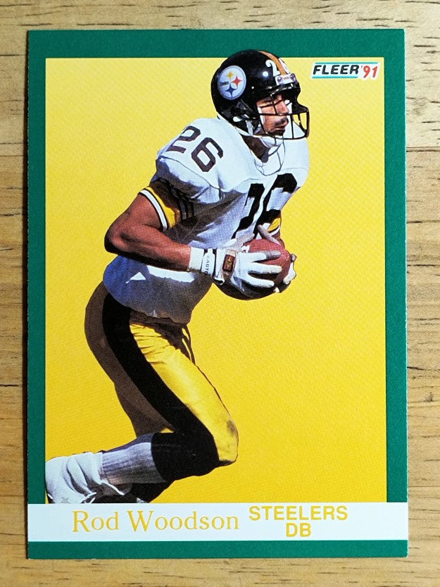1991 Fleer #168 Rod Woodson
