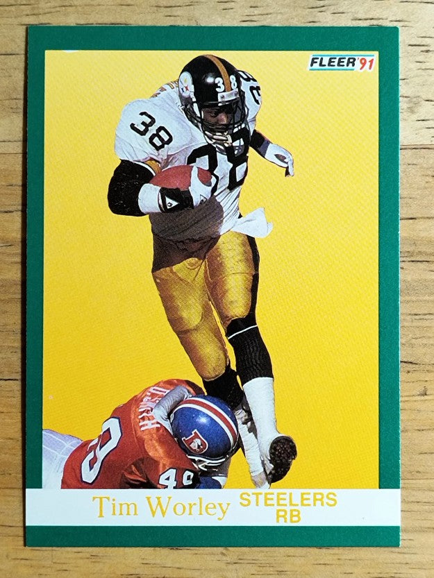 1991 Fleer #169 Tim Worley