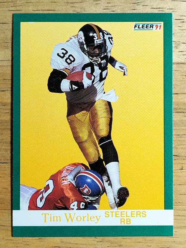 1991 Fleer #169 Tim Worley