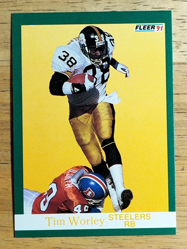 1991 Fleer #169 Tim Worley