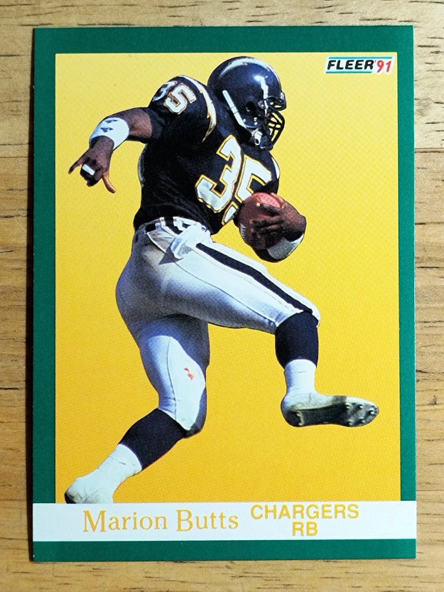 1991 Fleer #171 Marion Butts