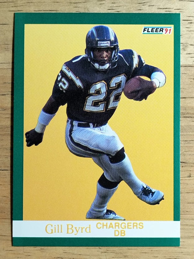 1991 Fleer #172 Gill Byrd
