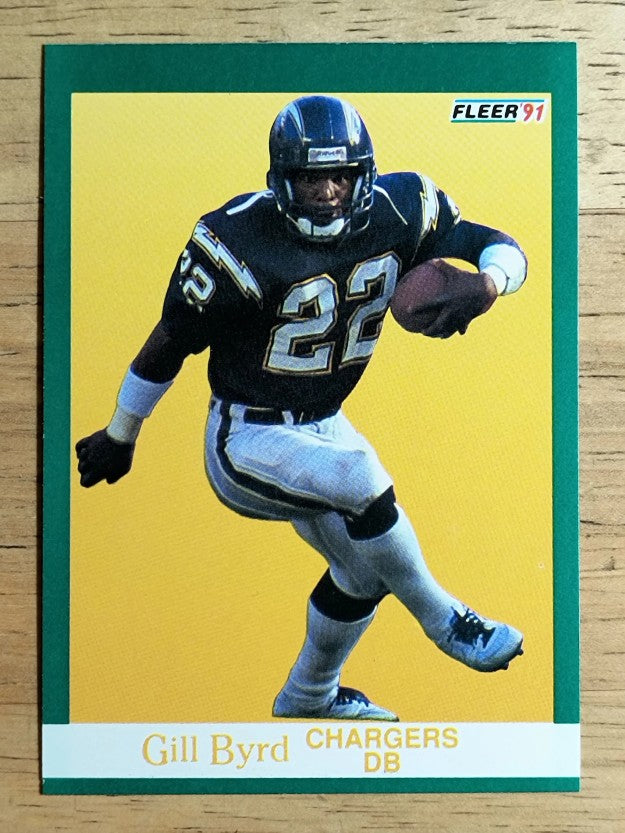 1991 Fleer #172 Gill Byrd