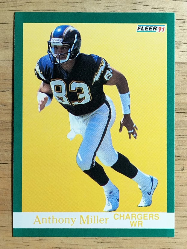 1991 Fleer #176 Anthony Miller