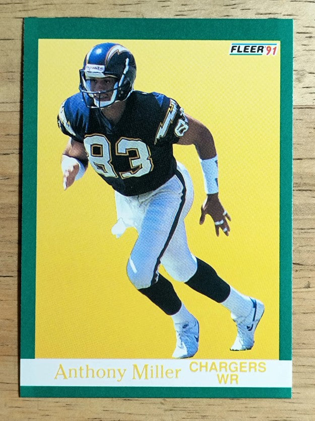 1991 Fleer #176 Anthony Miller