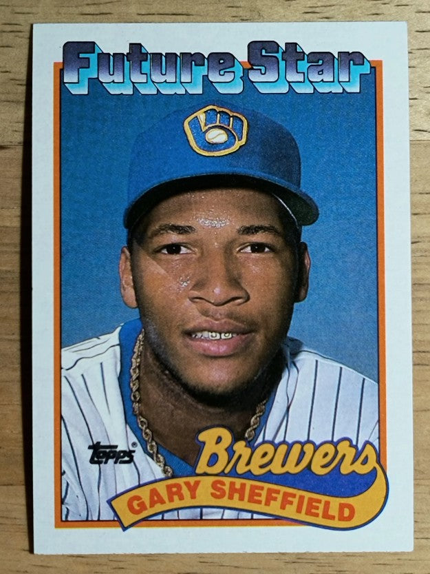 1989 Topps #343 Gary Sheffield FS RC