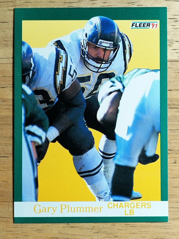 1991 Fleer #178 Gary Plummer