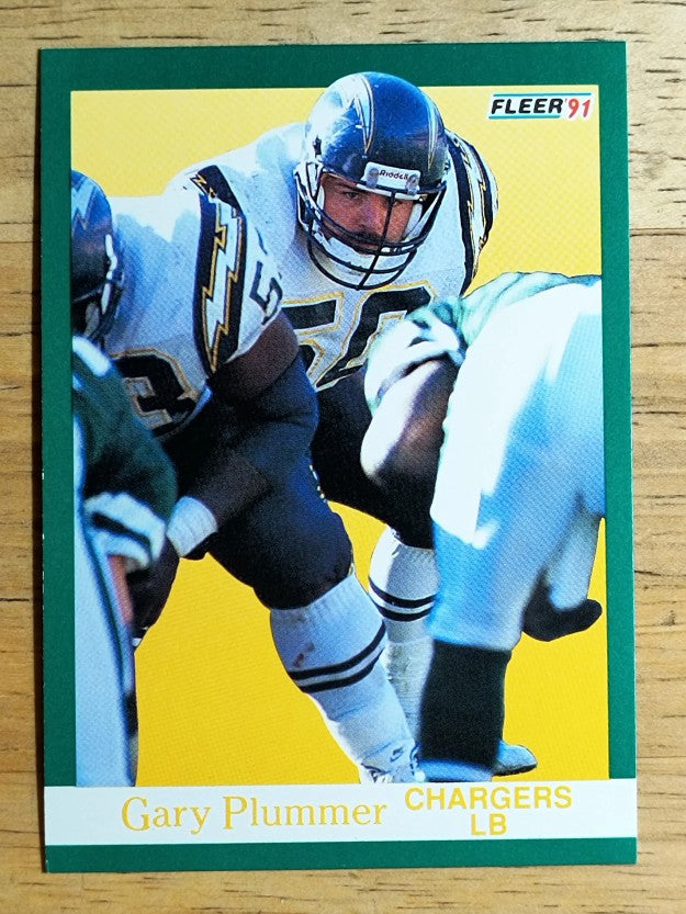 1991 Fleer #178 Gary Plummer