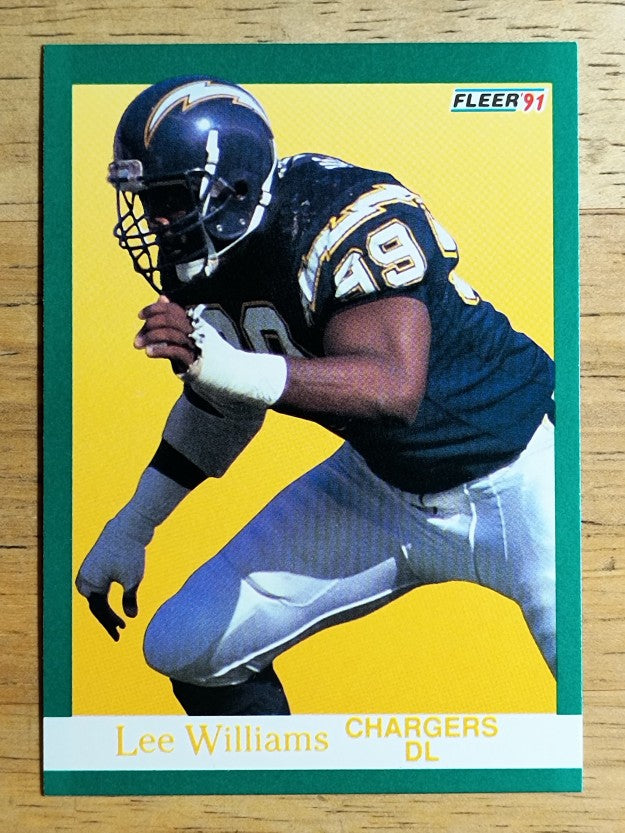 1991 Fleer #182 Lee Williams