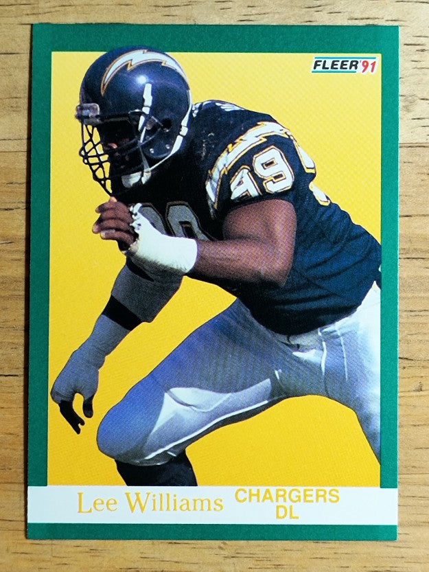 1991 Fleer #182 Lee Williams