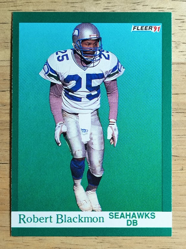 1991 Fleer #183 Robert Blackmon