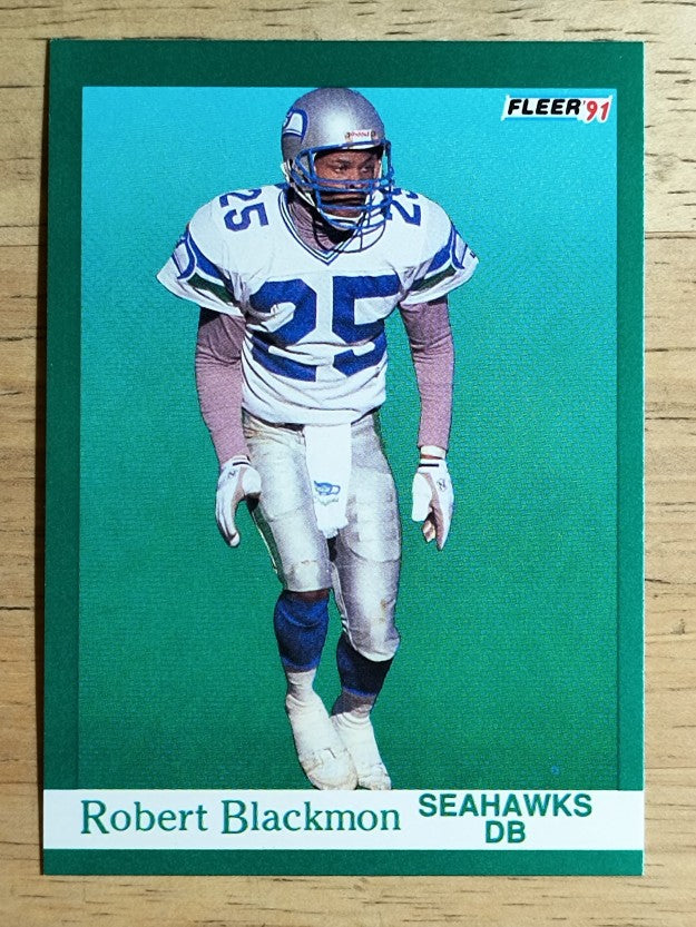 1991 Fleer #183 Robert Blackmon