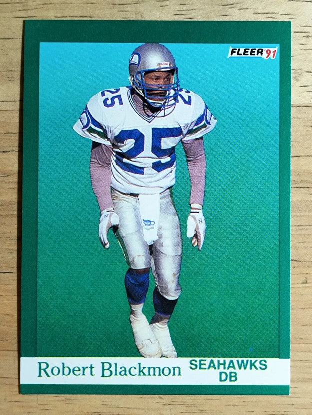 1991 Fleer #183 Robert Blackmon