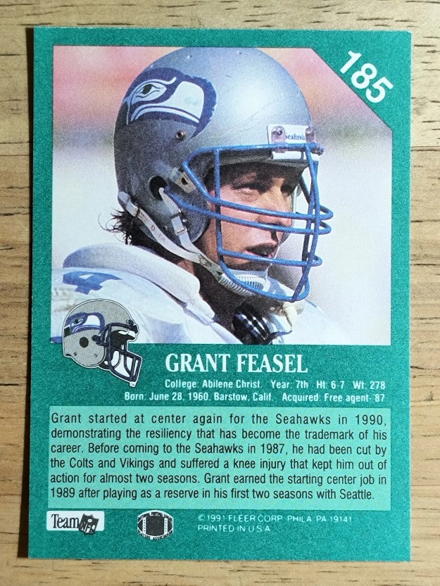 1991 Fleer #185 Grant Feasel