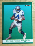 1991 Fleer #186 Derrick Fenner