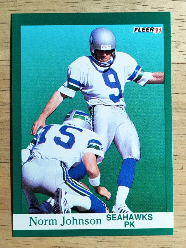 1991 Fleer #188 Norm Johnson