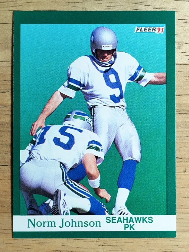 1991 Fleer #188 Norm Johnson