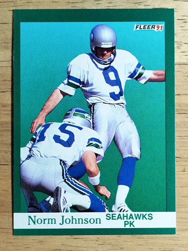 1991 Fleer #188 Norm Johnson