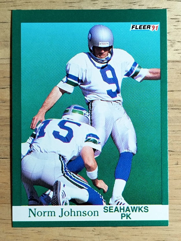 1991 Fleer #188 Norm Johnson