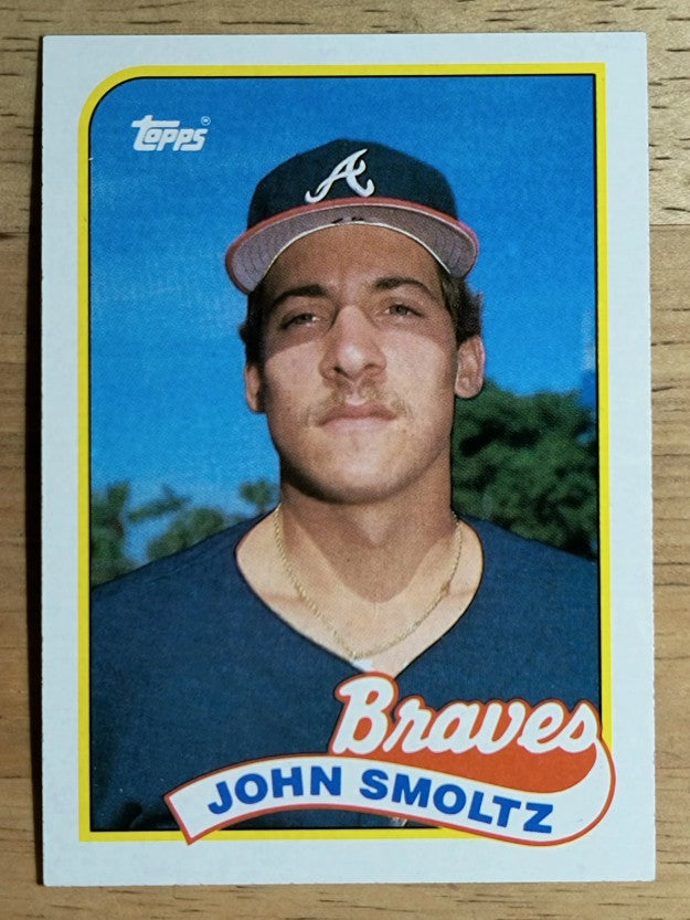 1989 Topps #382 John Smoltz RC