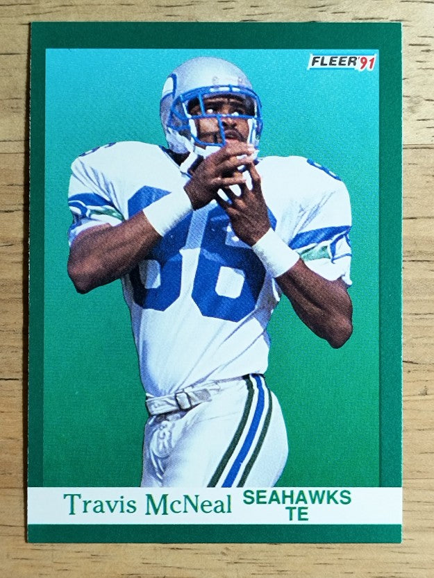 1991 Fleer #192 Travis McNeal