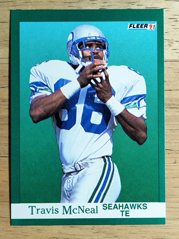 1991 Fleer #192 Travis McNeal