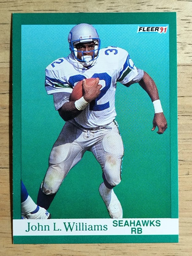 1991 Fleer #195 John L. Williams