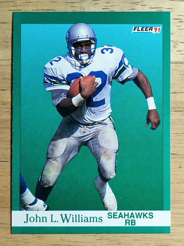 1991 Fleer #195 John L. Williams
