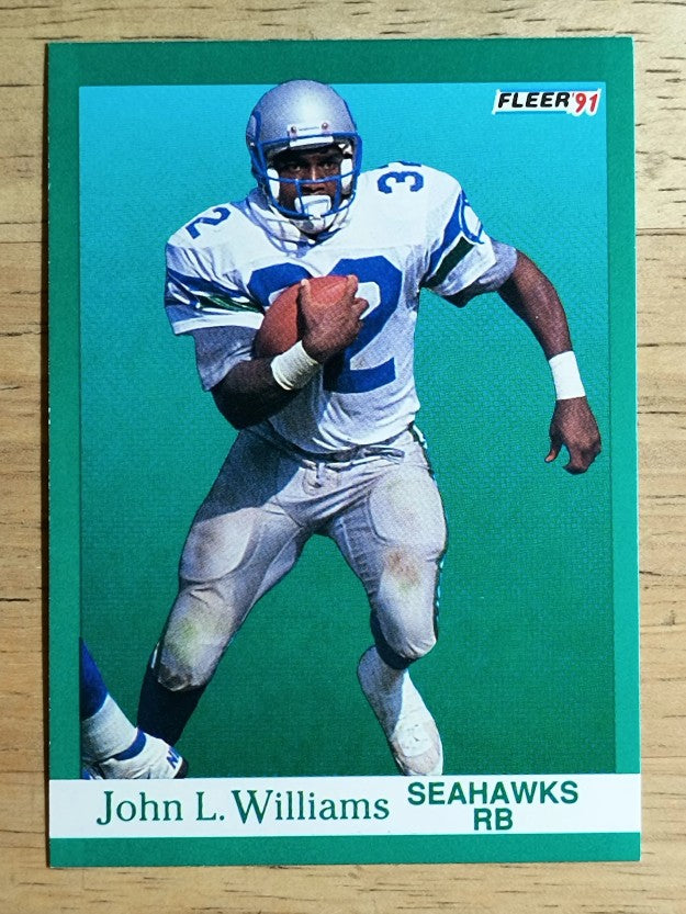 1991 Fleer #195 John L. Williams