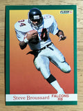 1991 Fleer #196 Steve Broussard