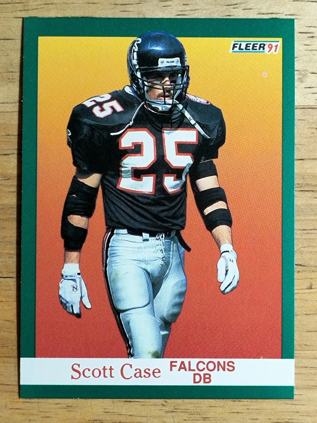 1991 Fleer #197 Scott Case