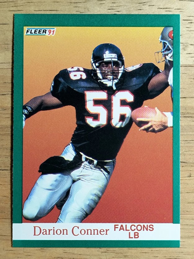 1991 Fleer #199 Darion Conner