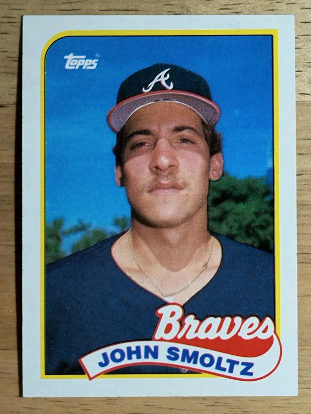 1989 Topps #382 John Smoltz RC