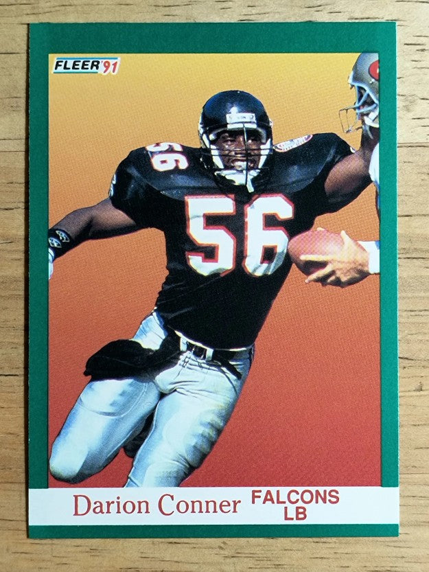 1991 Fleer #199 Darion Conner
